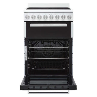 Euromaid 54cm Freestanding Electric Cooker - White
