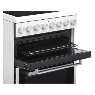 Euromaid 54cm Freestanding Electric Cooker - White