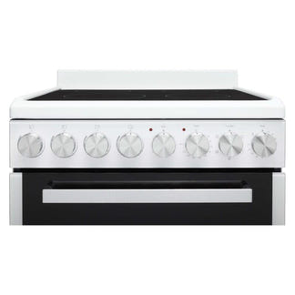 Euromaid 54cm Freestanding Electric Cooker - White
