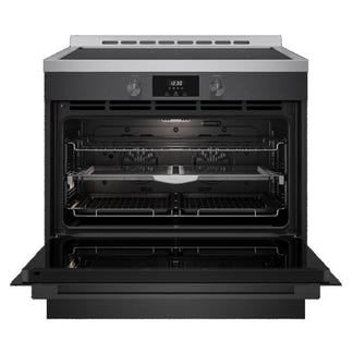 Euromaid 90cm Freestanding Cooker Induction Air Fry - Dark Stainless