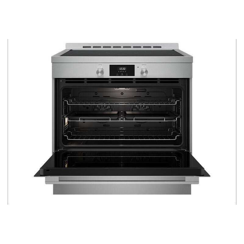 Euromaid 90cm Ceramic Freestanding Cooker - Stainless Steel