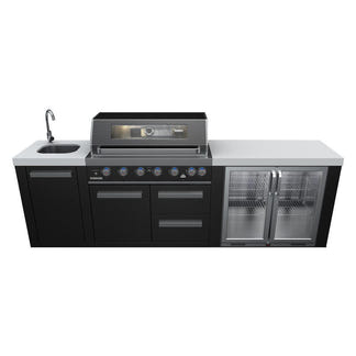 Everdure Oasis Outdoor Kitchen 6 Burner Sink with Tropical Beverage Cooler