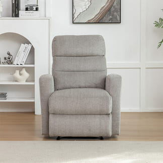 Echo 3 +1+1 Fabric Recliner Lounge Suite - Grey