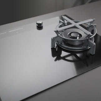 Fisher & Paykel 60cm Series 9 1 Burner + 2 Zone Hybrid Cooktop, 2 SmartZones, Natural Gas