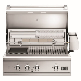 Fisher & Paykel 36" Series 9 DCS Grill with Infrared Sear Burner, Natural Gas