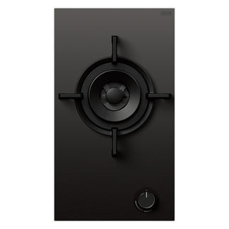 Fisher & Paykel 30cm Series 9 1 Burner Gas Cooktop - Black Glass
