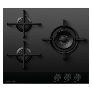 Fisher & Paykel 60cm Series 9 3 Burner Gas Cooktop, LPG