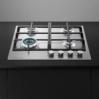 Fisher & Paykel 60cm Series 7 4 Burner Gas Cooktop, Natural Gas