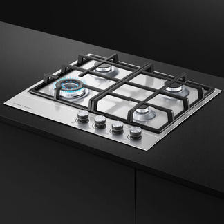 Fisher & Paykel 60cm Series 7 4 Burner Gas Cooktop, Natural Gas