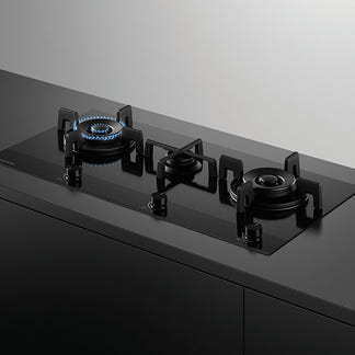 Fisher & Paykel 90cm Series 9 3 Burner Gas Cooktop, Natural Gas