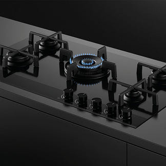 Fisher & Paykel 90cm Series 9 5 Burner Gas Cooktop, Natural Gas