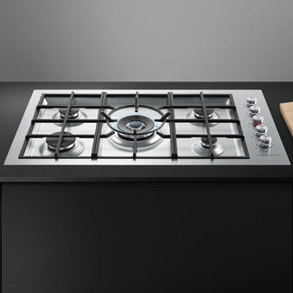 Fisher & Paykel 90cm Series 9 5 Burner Gas Cooktop, Flush Fit, LPG