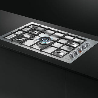 Fisher & Paykel 90cm Series 9 5 Burner Gas Cooktop, Flush Fit, Natural Gas