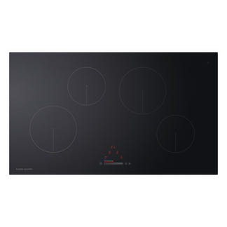 Fisher & Paykel 90cm 4 Zone Induction Cooktop - Black Glass (Series 5)