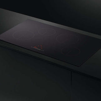 Fisher & Paykel 90cm 4 Zone Induction Cooktop - Black Glass (Series 5)