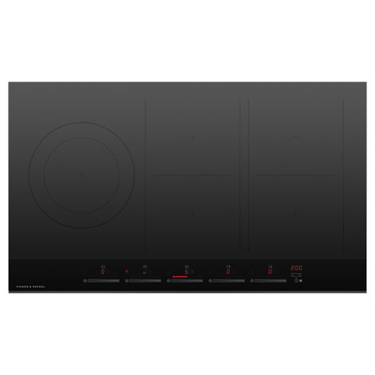 Fisher & Paykel 90cm Series 7 5 Zone Induction Cooktop, 2 SmartZones