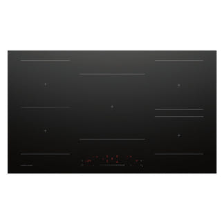 Fisher & Paykel 90cm 5-Zone Induction Cooktop with Low Current - Black (Series 5)