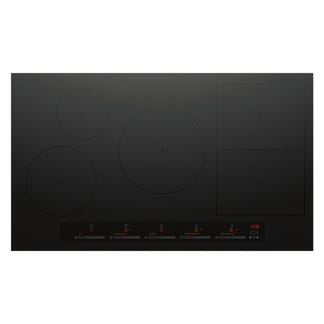 Fisher & Paykel 90cm 5 Zone Induction Cooktop: Smart Zone (Series 7) - Black