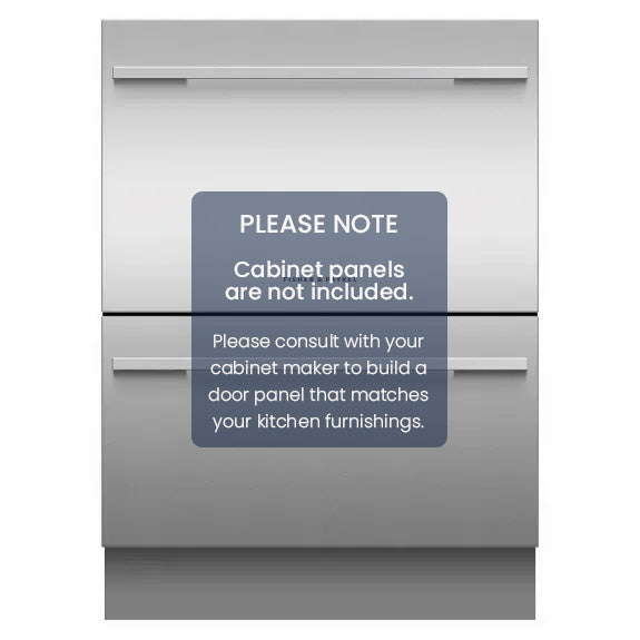 Fisher & Paykel Series 9, Integrated Double DishDrawer Dishwasher
