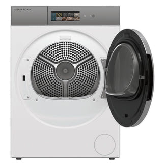 Fisher & Paykel 10kg Heat Pump Condenser Dryer - White (Series 9 Contemporary)