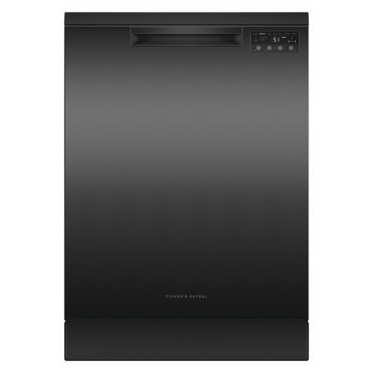 Fisher & Paykel 60cm Freestanding Sanatise Dishwasher - Black Stainless Steel
