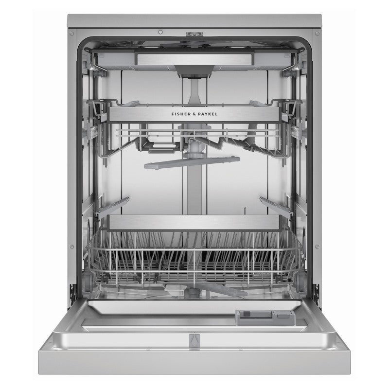 Fisher & Paykel 60cm Freestanding Sanitise Dishwasher - Stainless Steel