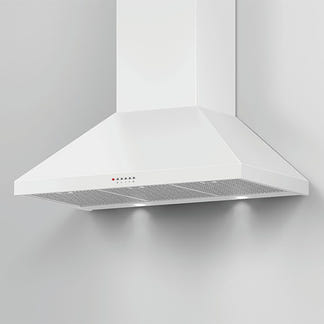 Fisher & Paykel 90cm Canopy Rangehood - White