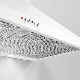 Fisher & Paykel 90cm Canopy Rangehood - White