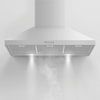 Fisher & Paykel 90cm Series 7 Pyramid Chimney Wall Rangehood