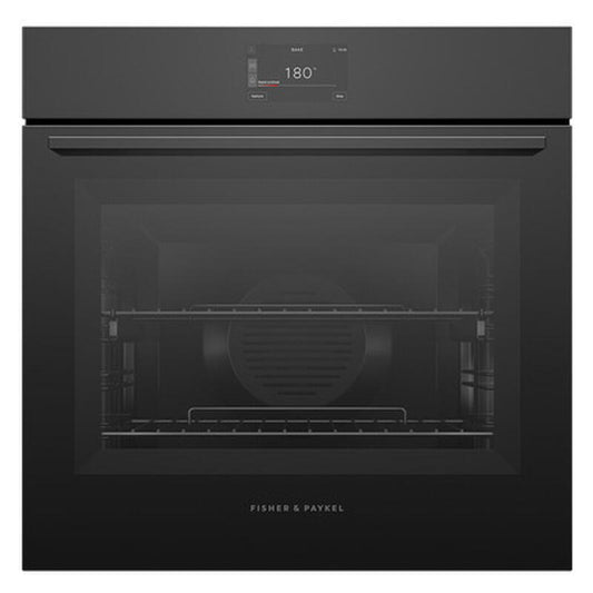 Fisher & Paykel 60cm Minimal Pyrolytic Oven - Black Glass (Series 7)
