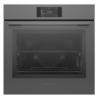 Fisher & Paykel 60cm Minimal Pyrolytic Oven - Grey Glass (Series 7)