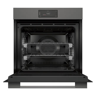Fisher & Paykel 60cm Minimal Pyrolytic Oven - Grey Glass (Series 9)