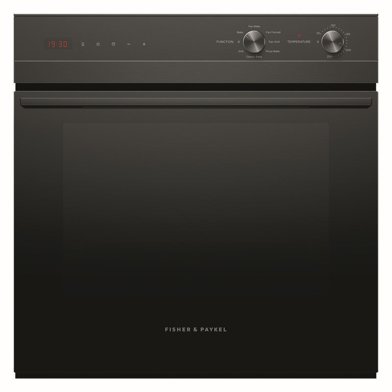 Fisher & Paykel 60cm Built-In Oven with 7 Functions - Black (Contemporary Series 5)