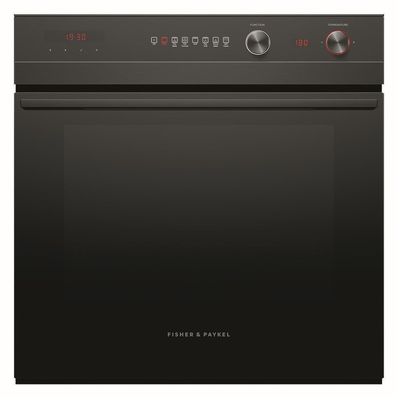 Fisher & Paykel 60cm Pyrolytic Built-In Oven with 7 Functions - Black (Contemporary Series 5)