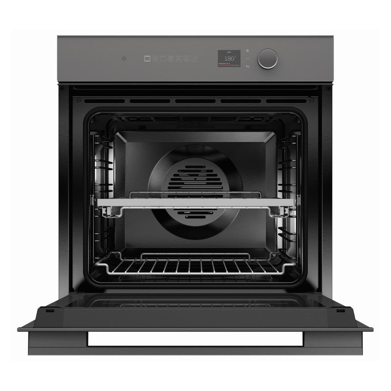 Fisher & Paykel 60cm Pyrolytic Built-In Oven with 16 Functions - Grey (Minimal Series 7)