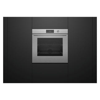 Fisher & Paykel 76cm Contemporary Pyrolytic Oven - Brushed Silver Glass (Series 9)