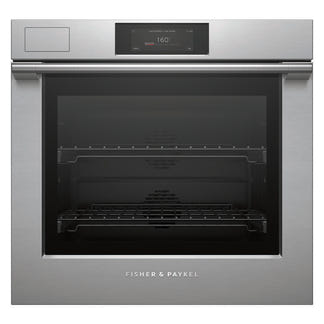 Fisher & Paykel 76cm Professional Pyrolytic Steam Assist Oven - Stainless Steel (Series 11)
