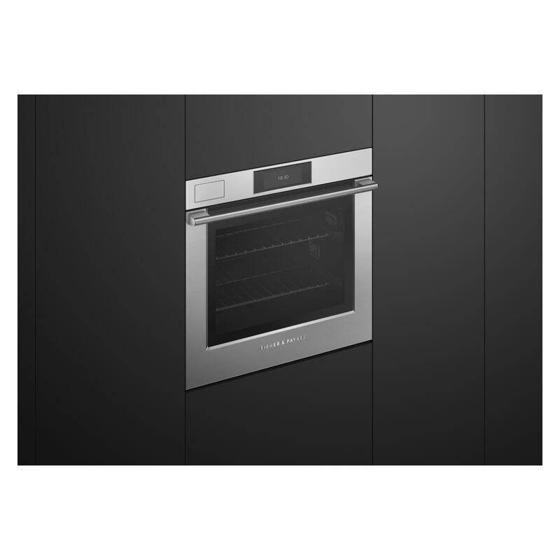 Fisher & Paykel 76cm Professional Pyrolytic Steam Assist Oven - Stainless Steel (Series 11)