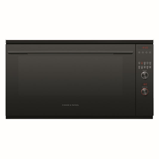 Fisher & Paykel 90cm Built-In Oven with 9 Functions - Black (Contemporary Series 7)