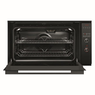 Fisher & Paykel 90cm Pyrolytic Built-In Large Oven with 9 Functions - Black (Contemporary Series 9)