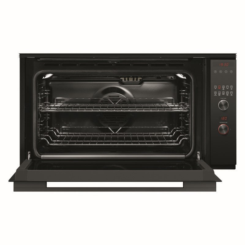 Fisher & Paykel 90cm Pyrolytic Built-In Large Oven with 9 Functions - Black (Contemporary Series 9)