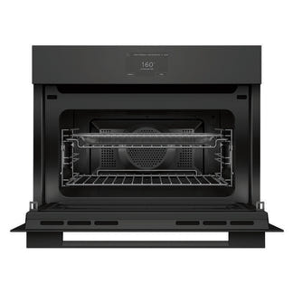 Fisher & Paykel 60cm Minimal Compact Combi-Microwave Oven - Black Glass (Series 7)
