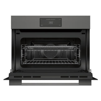 Fisher & Paykel 60cm Minimal Compact Combi-Microwave Oven - Grey Glass (Series 9)