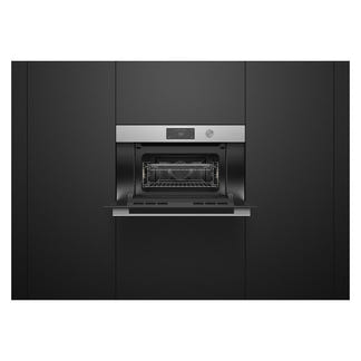 Fisher & Paykel 76cm Contemporary Combi-Microwave Oven - Brushed Silver Glass (Series 9)