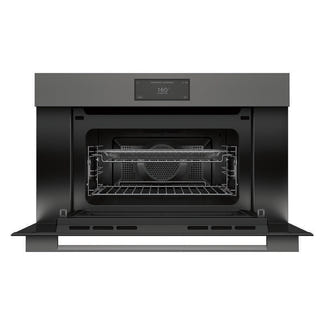Fisher & Paykel 76cm Minimal Compact Combi-Microwave Oven - Grey Glass (Series 9)