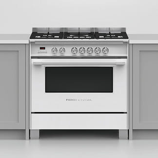 Fisher & Paykel 90cm Series 7 Classic 5 Burner Dual Fuel Cooker