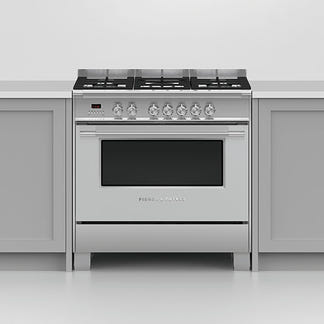 Fisher & Paykel 90cm Series 7 Classic 5 Burner Dual Fuel Cooker