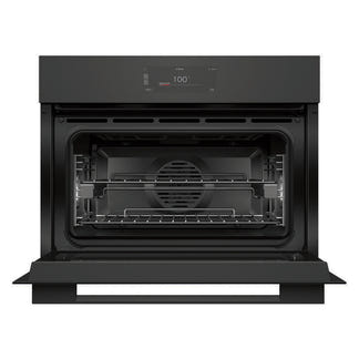 Fisher & Paykel 60cm Minimal Compact Combi-Steam Oven - Black Glass (Series 11)