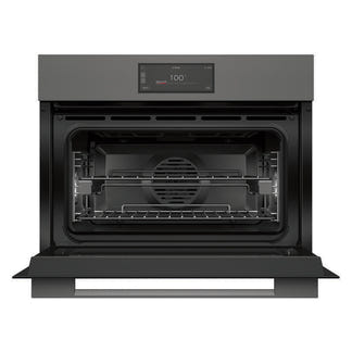 Fisher & Paykel 60cm Minimal Compact Combi-Steam Oven - Grey Glass (Series 11)