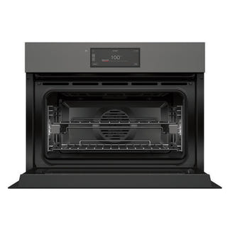 Fisher & Paykel 60cm Minimal Handleless Compact Combi-Steam Oven - Grey Glass (Series 11)